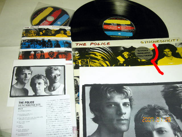 THE POLICE/30th Anniversary Paper Sleeve Collection